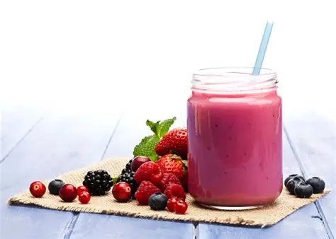 Batido de Frutos Vermelhos