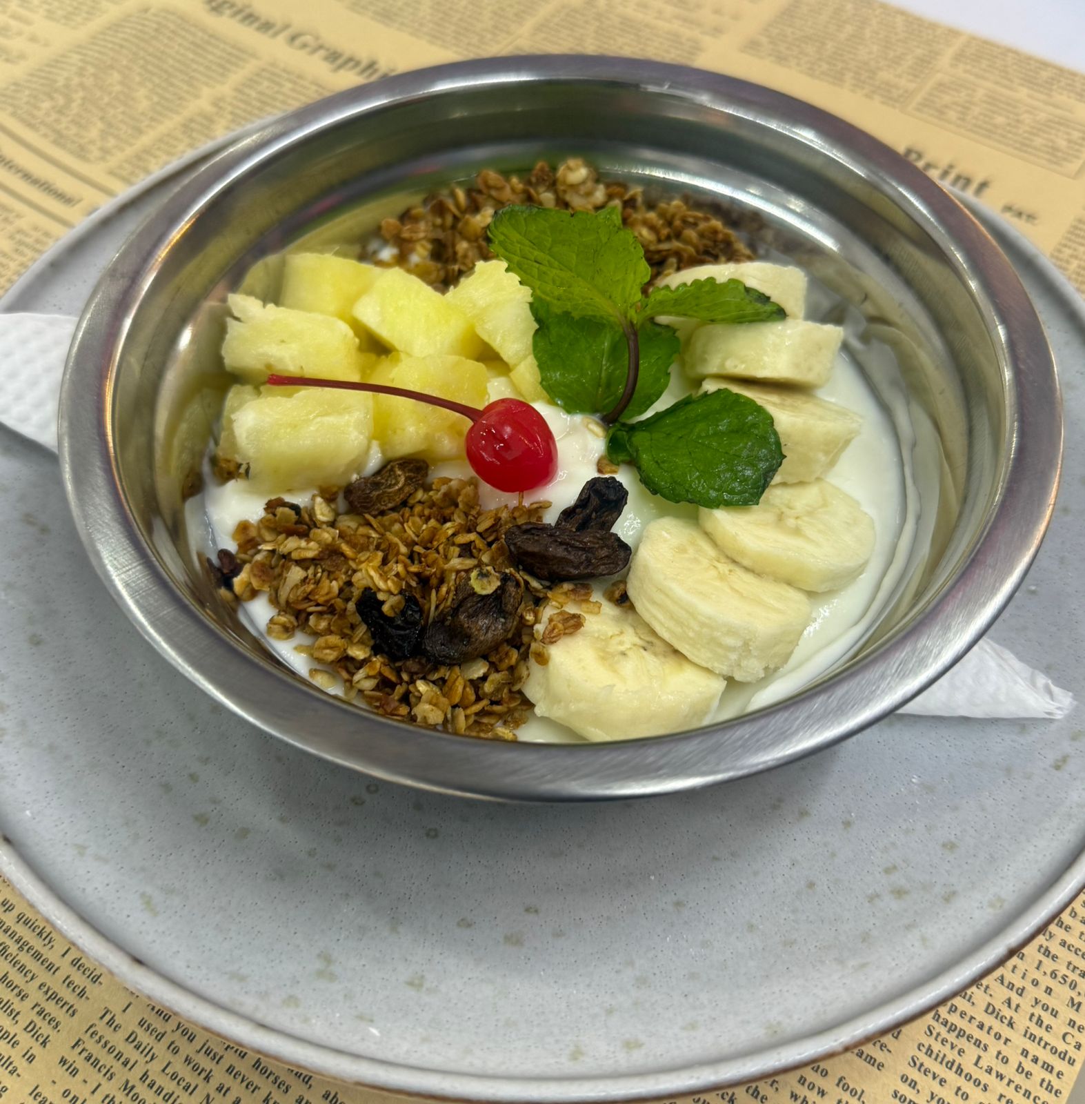 Bowl de iogurte e granola