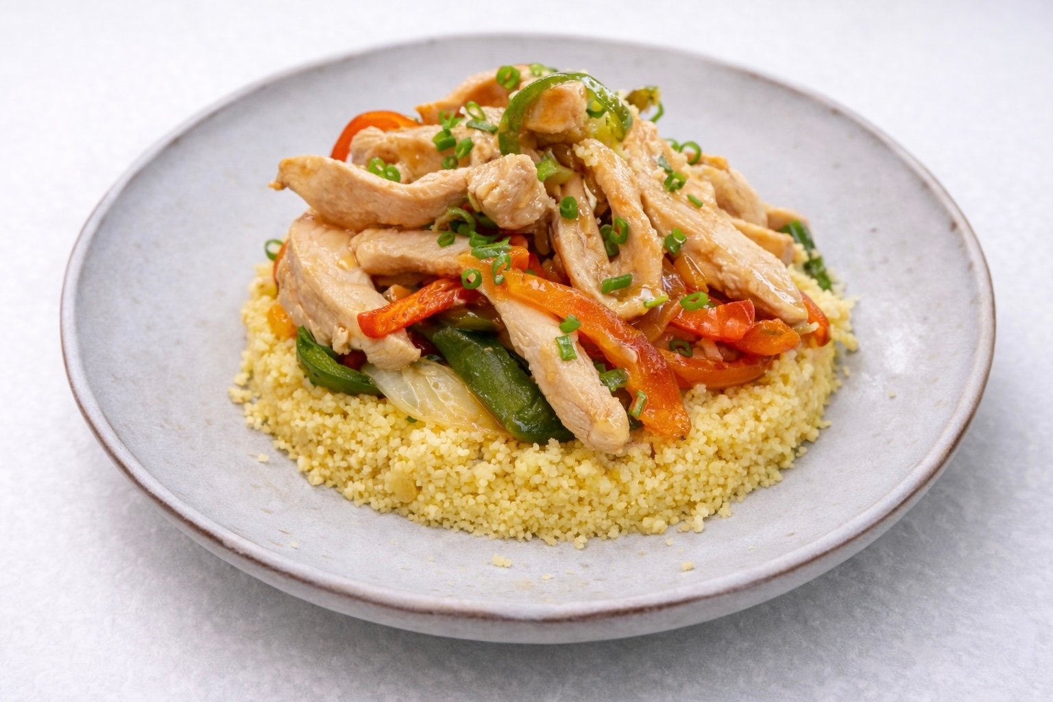 Frango e Couscous