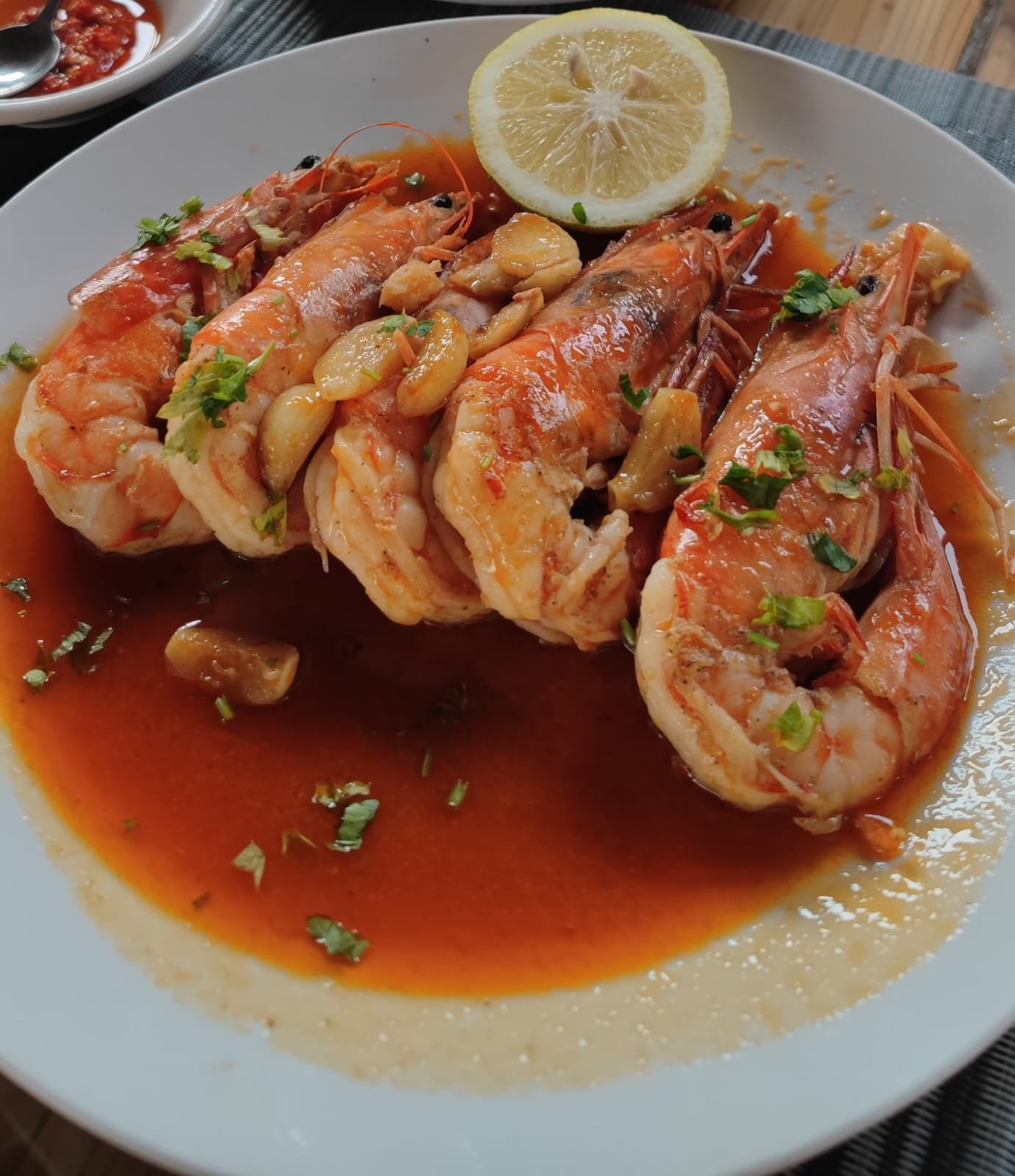 Gambas ao alho