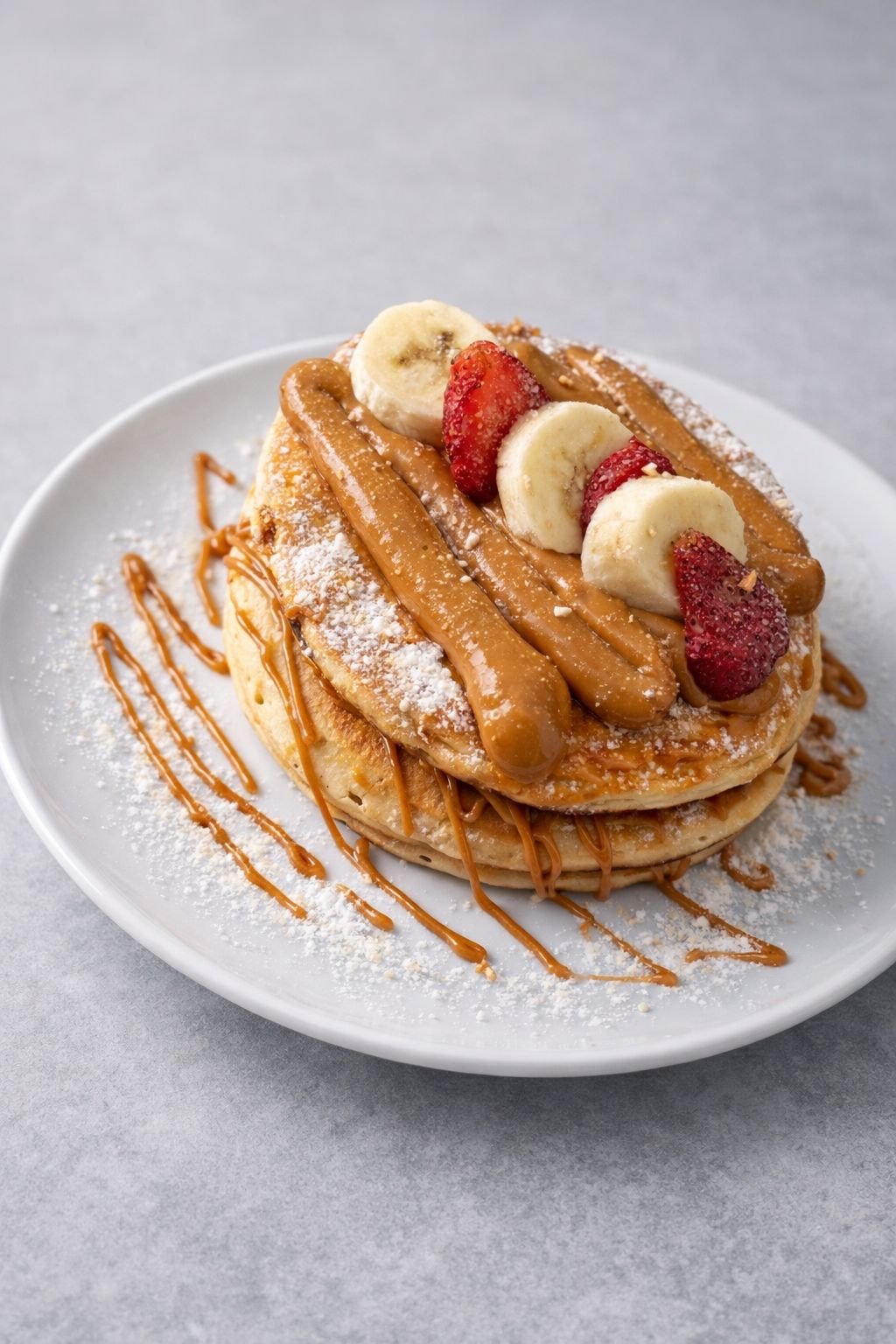 Panqueca com doce de leite