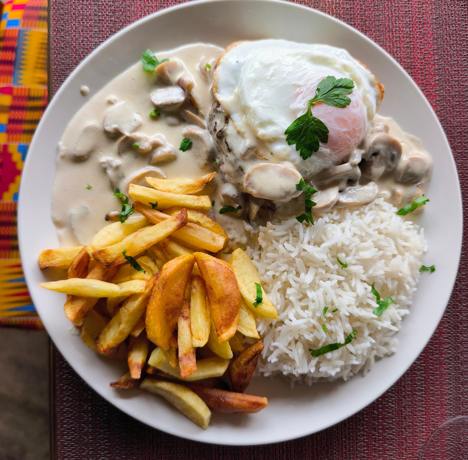 Meio bife á Desconhecido